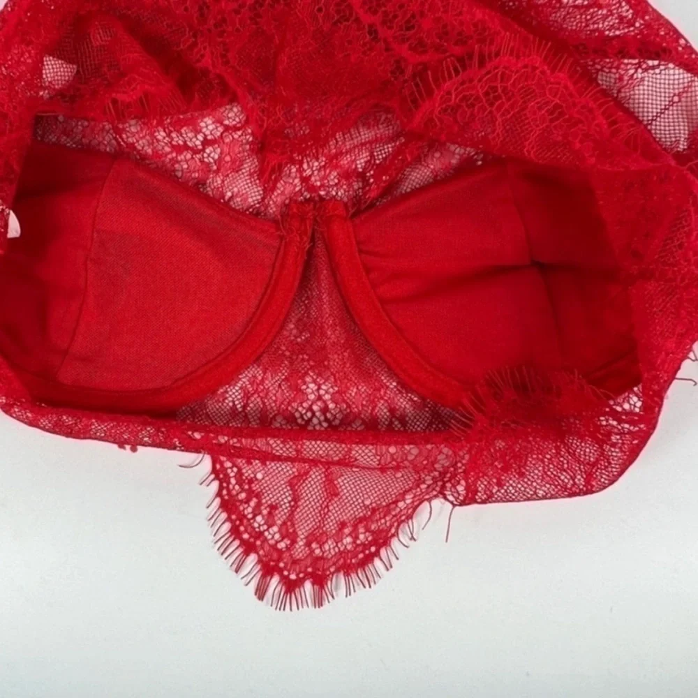 ZARA Dantelli lace halter top 1131/802 - Picture 7 of 7